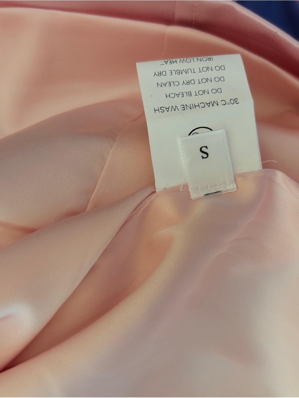 Strapless Pink Satin Bow Mini Dress - Picture 5 of 5